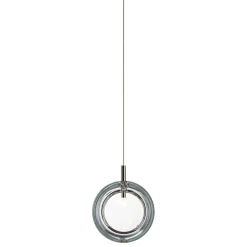 Bomma Lens Single pendel, klar - antracit