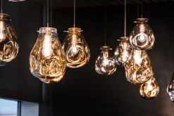 Bomma Soap pendel, liten, guld