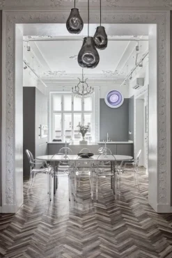 Bomma Soap pendel, stor, silver