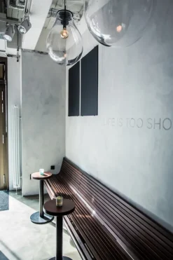 Bomma Tim pendel, medium, klar - svart