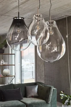 Bomma Tim pendel, medium, rök - svart