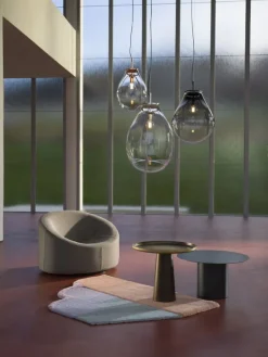 Bomma Tim pendel, medium, rök - svart