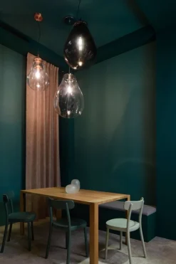 Bomma Tim pendel, medium, rök - svart