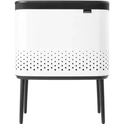 Brabantia Bo Laundry Bin tvättkorg, 60 l, vit