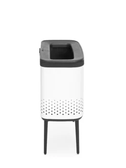 Brabantia Bo Laundry Bin tvättkorg, 60 l, vit