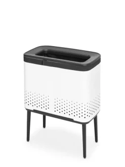 Brabantia Bo Laundry Bin tvättkorg, 60 l, vit