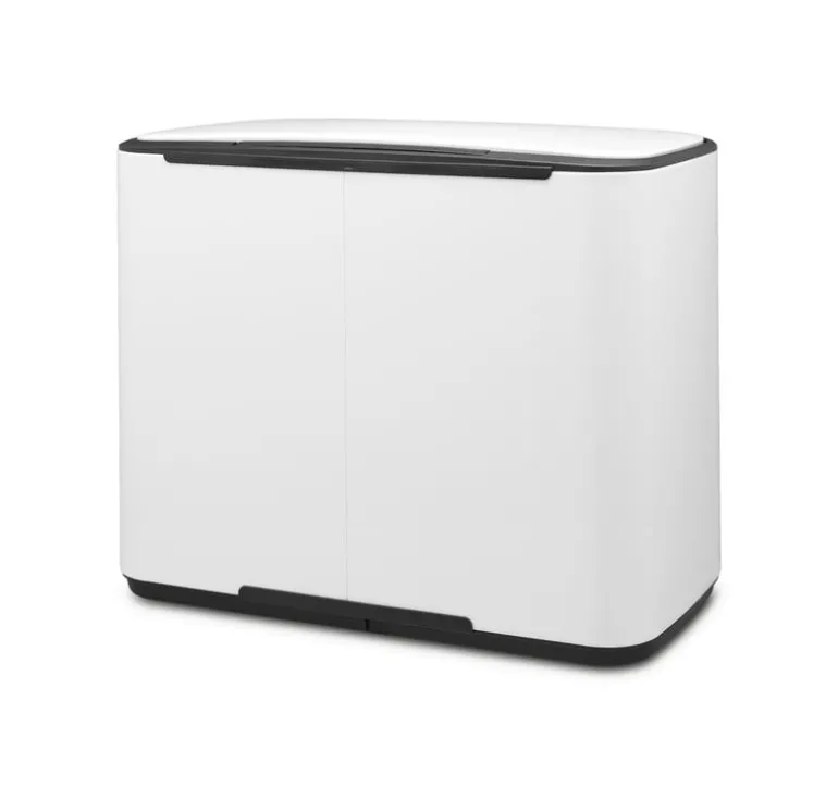 Brabantia Bo Pedal Bin 11 + 23 l, vit