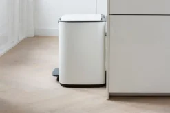 Brabantia Bo Pedal Bin 11 + 23 l, vit