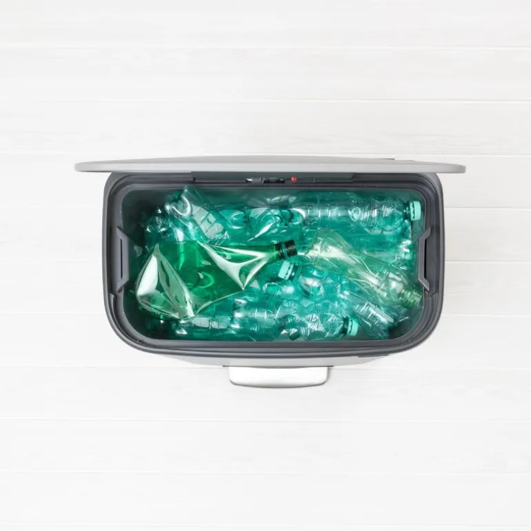 Brabantia Bo Pedal Bin soptunna med pedal, 60 l, Sense of Luxury, grå