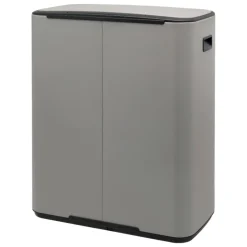 Brabantia Bo Pedal Bin soptunna med pedal, 60 l, Sense of Luxury, grå