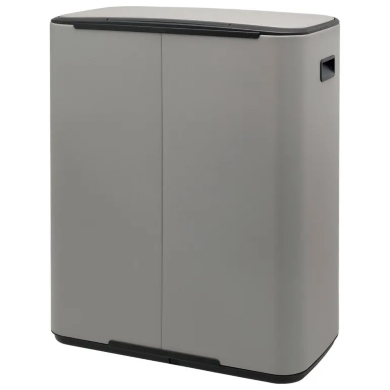Brabantia Bo Pedal Bin soptunna med pedal, 60 l, Sense of Luxury, grå