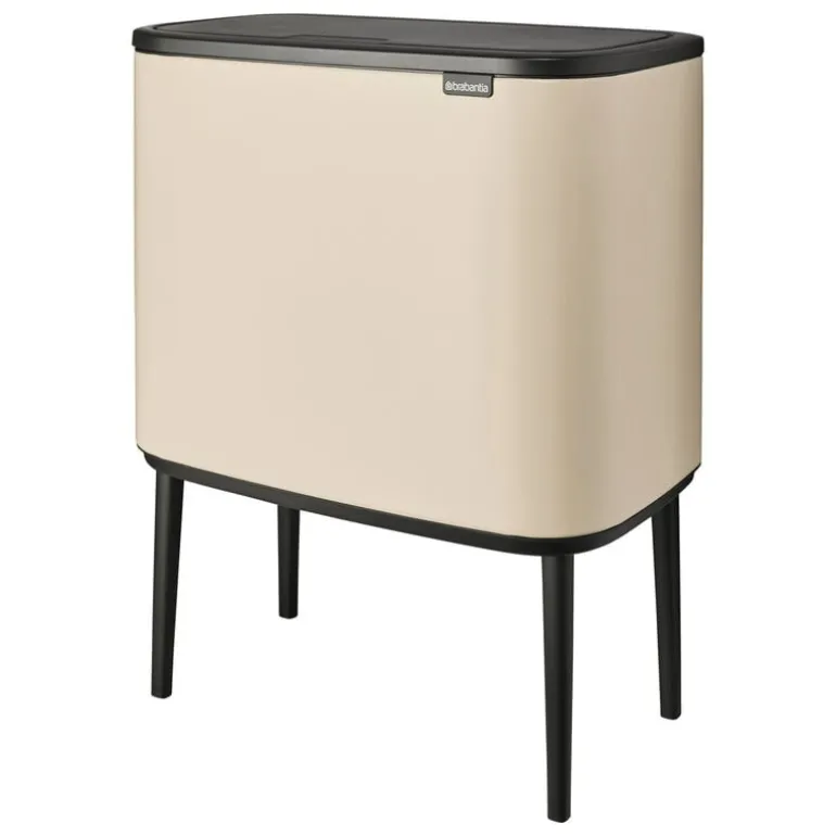 Brabantia Bo Touch Bin 11 + 23 L, mjuk beige