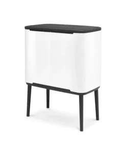Brabantia Bo Touch Bin 11 + 23 l, vit