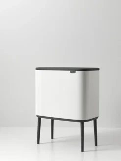 Brabantia Bo Touch Bin 11 + 23 l, vit