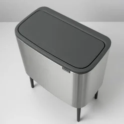 Brabantia Bo Touch Bin 11 + 23 l, matt stål