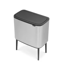 Brabantia Bo Touch Bin 11 + 23 l, matt stål