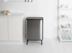 Brabantia Bo Touch Bin Hi soptunna, 60 l, matt stål