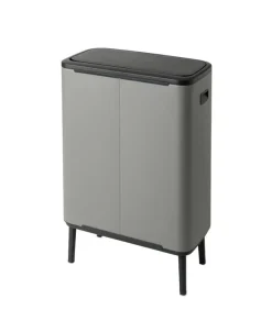 Brabantia Bo Touch Bin Hi soptunna, 60 L, Sense of Luxury, grå