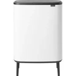 Brabantia Bo Touch Bin Hi soptunna, 60 l, vit