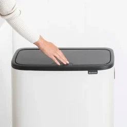 Brabantia Bo Touch Bin Hi soptunna, 60 l, vit