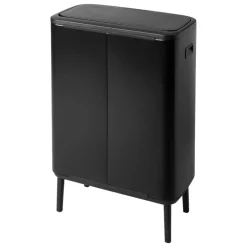 Brabantia Bo Touch Bin Hi, papperskorg, 2 x 30 l, svart