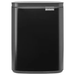 Brabantia Bo Waste Bin, 7 l, mattsvart