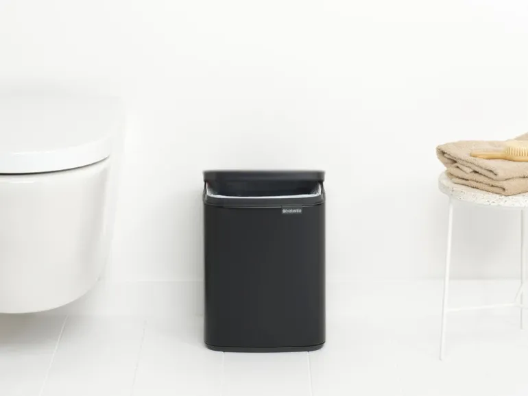 Brabantia Bo Waste Bin, 7 l, mattsvart