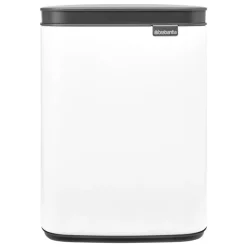 Brabantia Bo Waste Bin, 4 l, vit