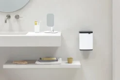 Brabantia Bo Waste Bin, 4 l, vit