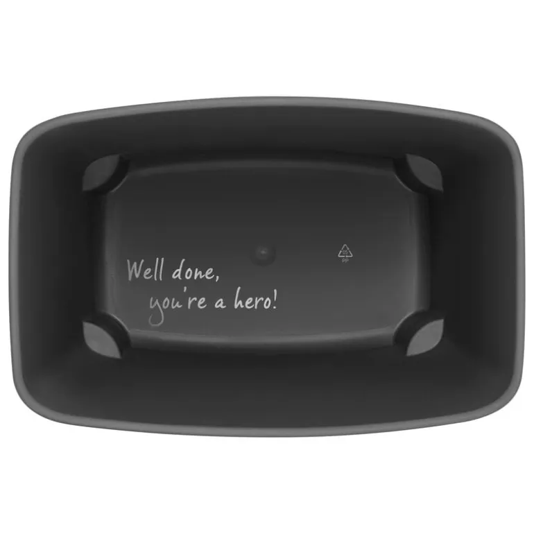 Brabantia Bo Waste Bin, 12 l, mattsvart