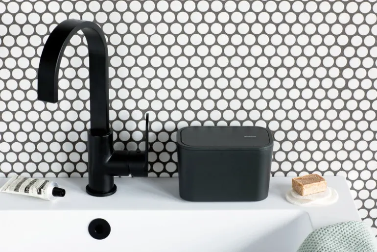Brabantia MindSet badrumsskräpbehållare, mineral oändligt grå