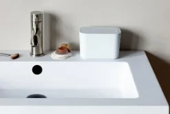 Brabantia MindSet badrumsskräpbehållare, mineral fräsch vit