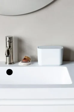Brabantia MindSet badrumsskräpbehållare, mineral fräsch vit