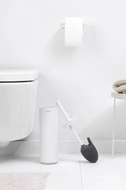 Brabantia MindSet reservtoalettborste, silikon, mörkgrå