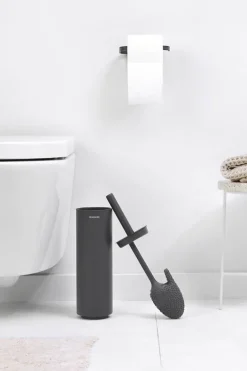 Brabantia MindSet reservtoalettborste, silikon, mörkgrå