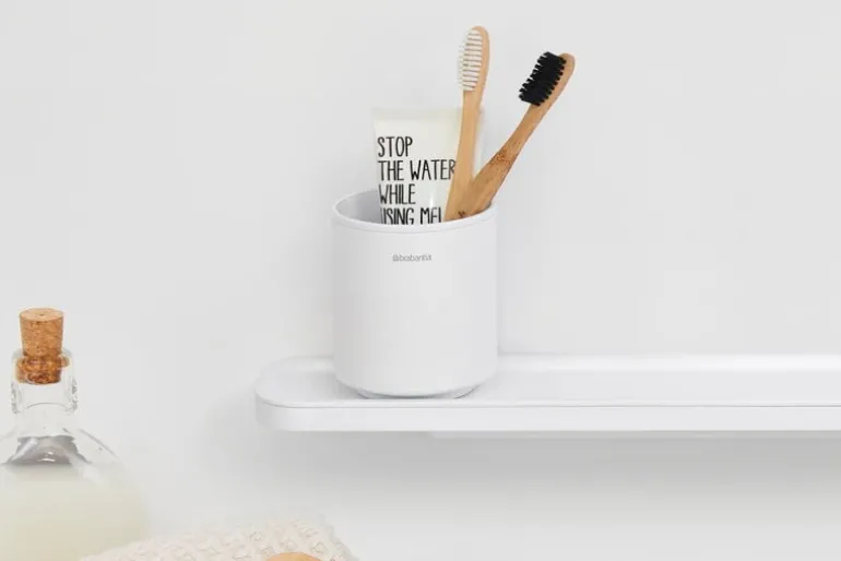 Brabantia MindSet tandborsthållare, mineral fräsch vit