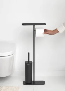 Brabantia MindSet toalettservant, silikon, mineral oändligt grå