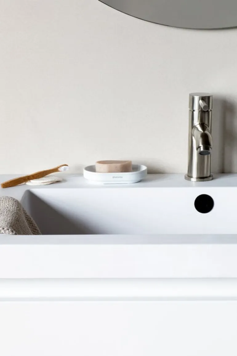 Brabantia MindSet tvålpall, mineral fräsch vit