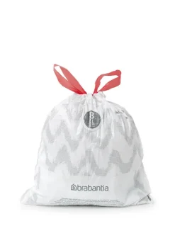 Brabantia PerfectFit soppåsar 5 l, 20 st, B, vit