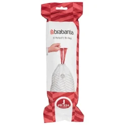Brabantia PerfectFit soppåsar. 20 st., vit