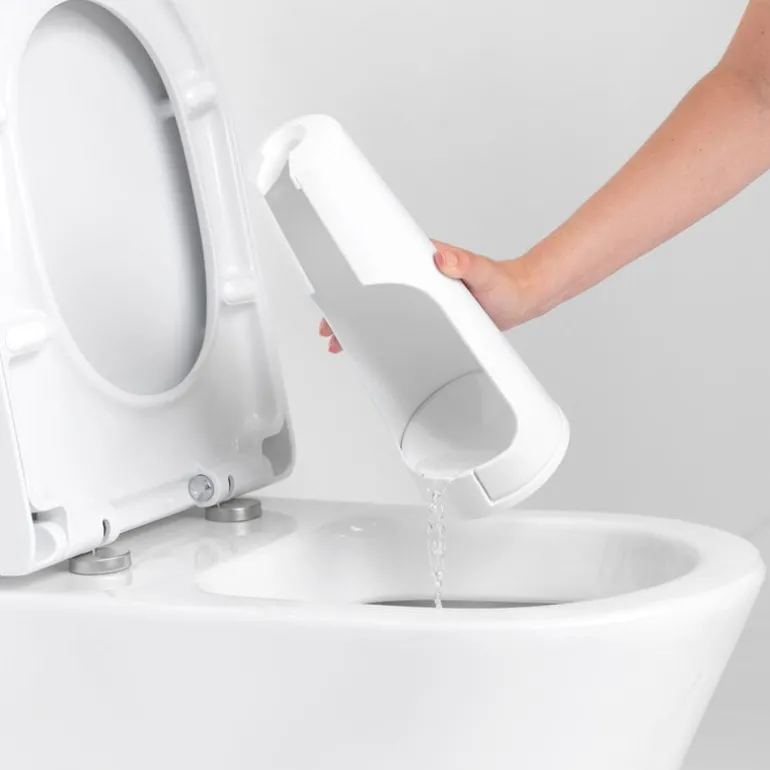Brabantia ReNew toalettborste och hållare, vit