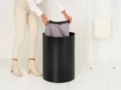 Brabantia Selector tvättkorg 55 l, mattsvart
