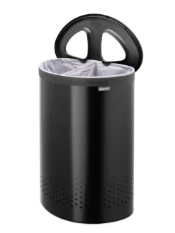 Brabantia Selector tvättkorg 55 l, mattsvart