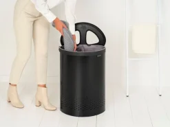 Brabantia Selector tvättkorg 55 l, mattsvart