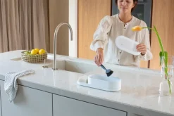 Brabantia SinkStyle ställ för köksredskap, Mineral Fresh white