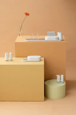 Brabantia SinkStyle tvåldispenser, 200 ml, Mineral Fresh white