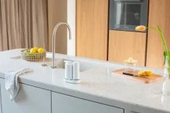 Brabantia SinkStyle tvål/diskmedelsdispenser set, 2 x 200 ml, fresh white