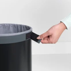 Brabantia Tvättkorg 35 l, mattsvart - korklock