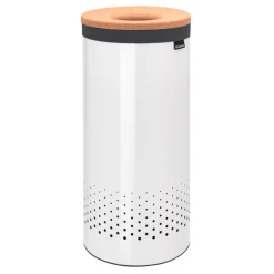 Brabantia Tvättkorg 35 l, vit - korklock