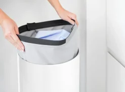 Brabantia Tvättkorg 35 l, vit - korklock